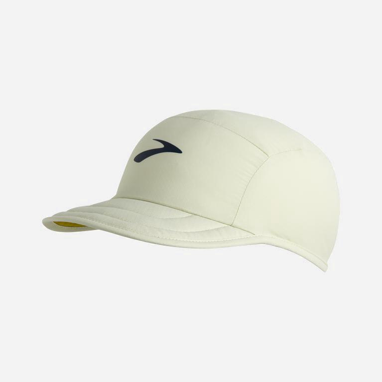 Brooks Lightweight Packable Womens Running Hat Ireland Honeydew/Golden Hour/White (PQDB-76395)